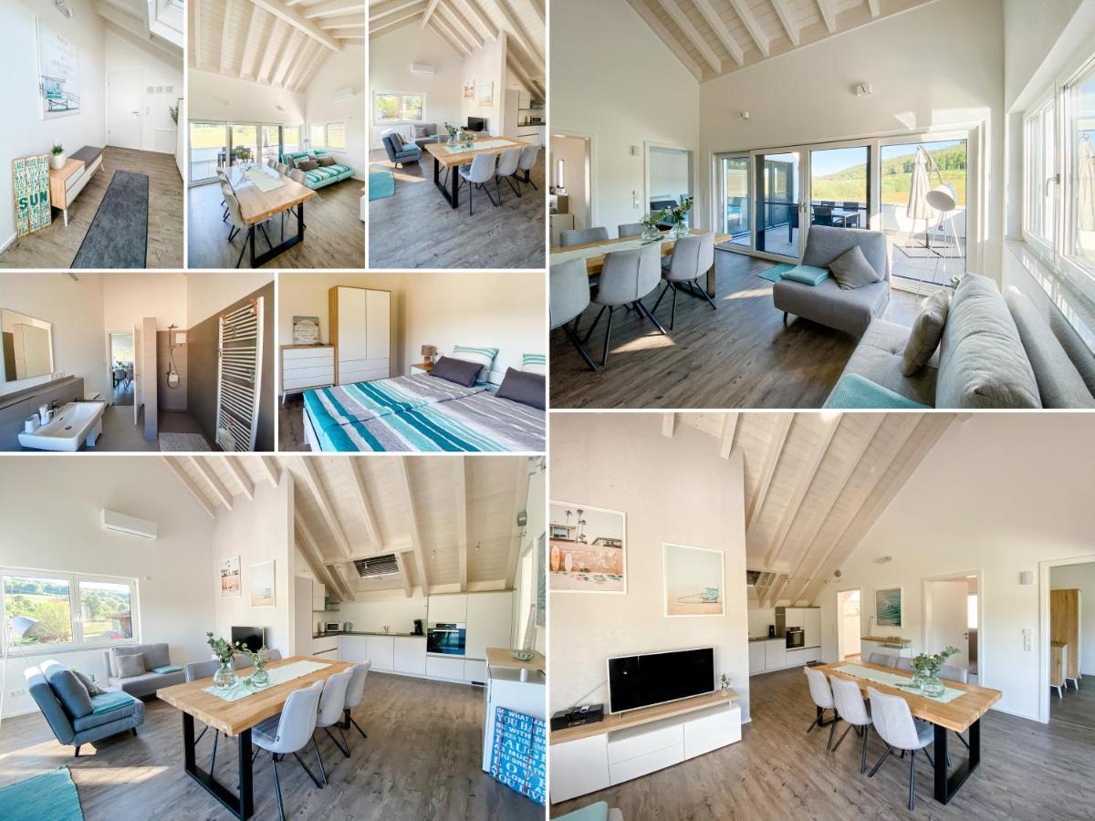 Wunderschöne helle Wohnung mit großer Dachterrasse Gottmadingen Exterior foto